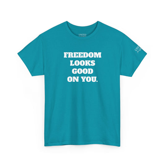 UNITED FOR GOOD Classic Cotton Tee: Freedom