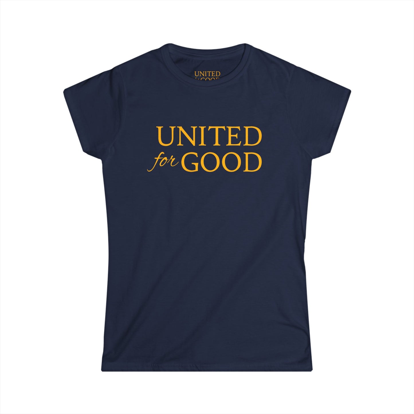 UNITED FOR GOOD Women's Tee in Five Colors