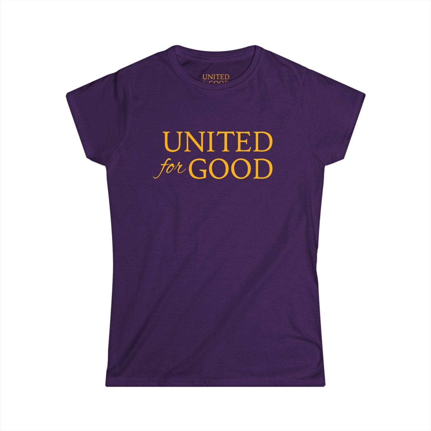 UNITED FOR GOOD Women's Tee in Five Colors
