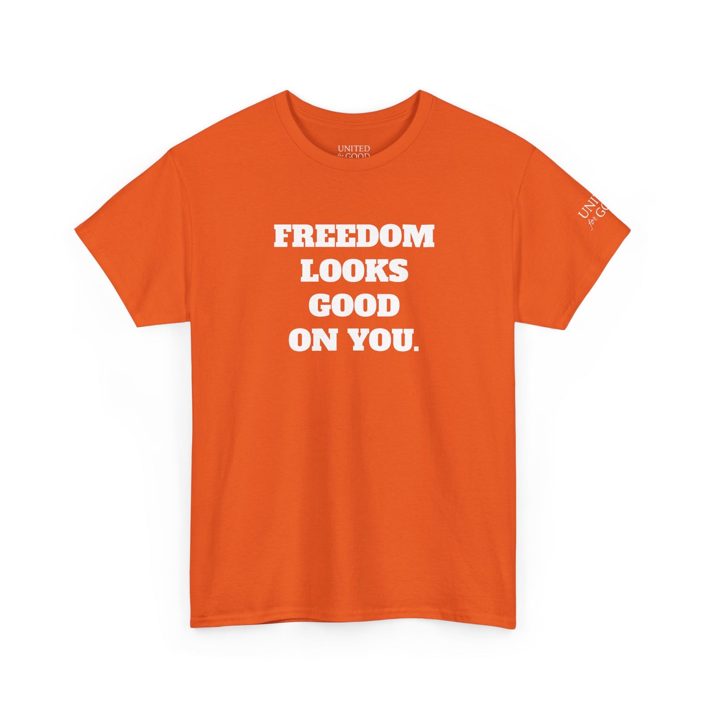 UNITED FOR GOOD Classic Cotton Tee: Freedom