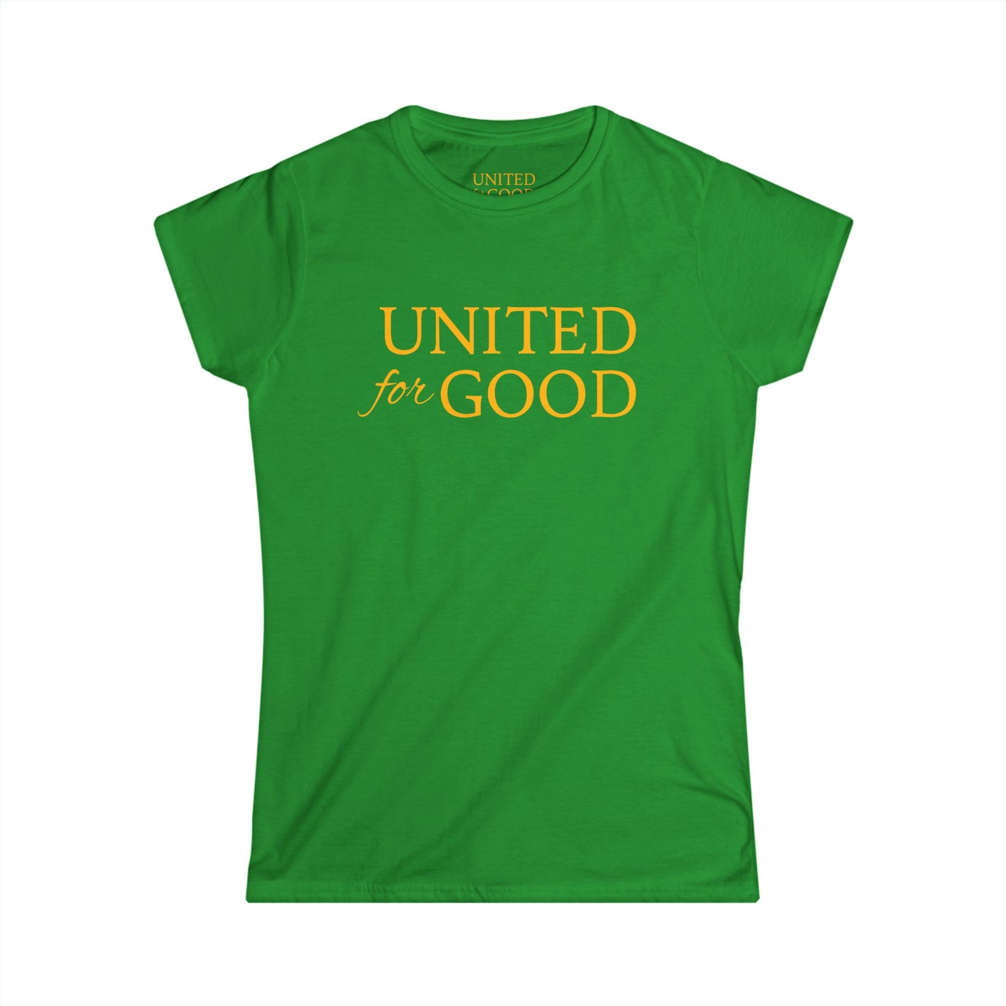 UNITED FOR GOOD Women's Tee in Five Colors