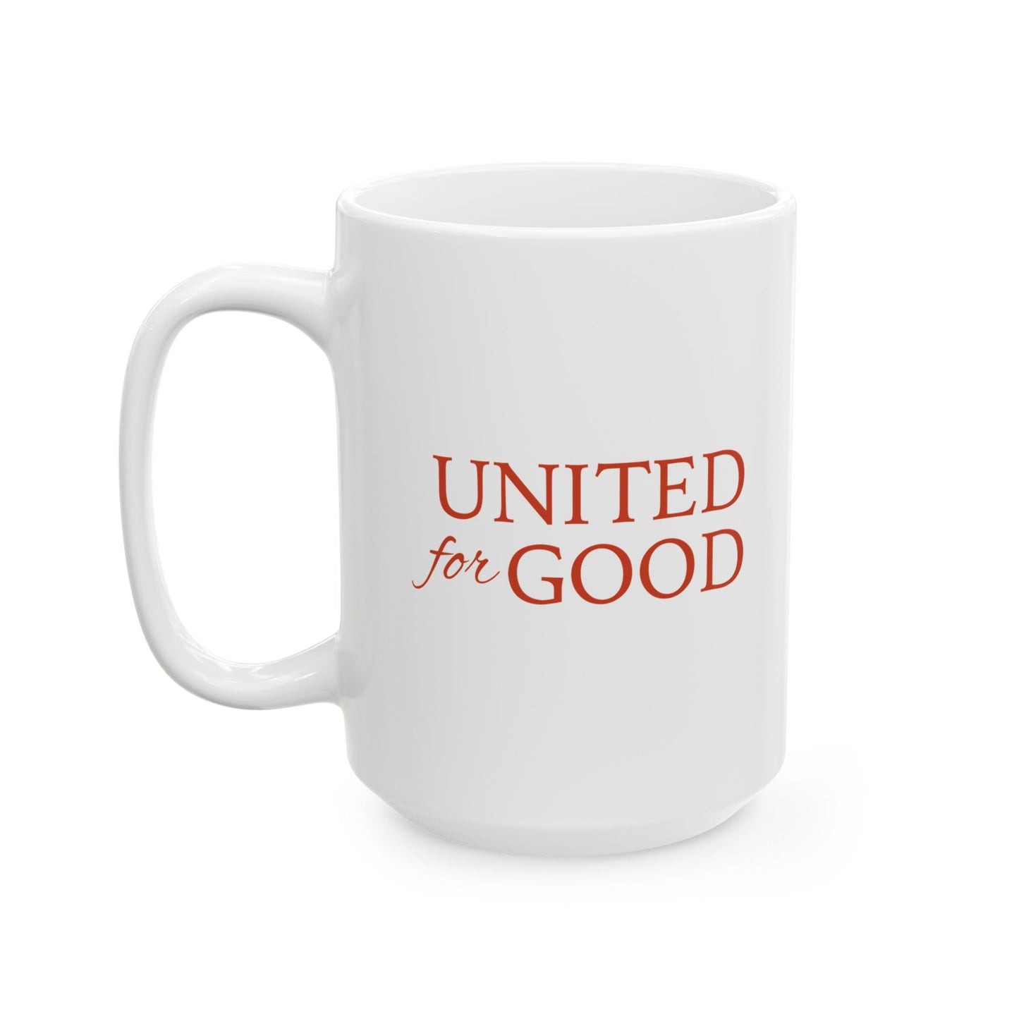 UNITED FOR GOOD Ceramic Mug: Be the spark.