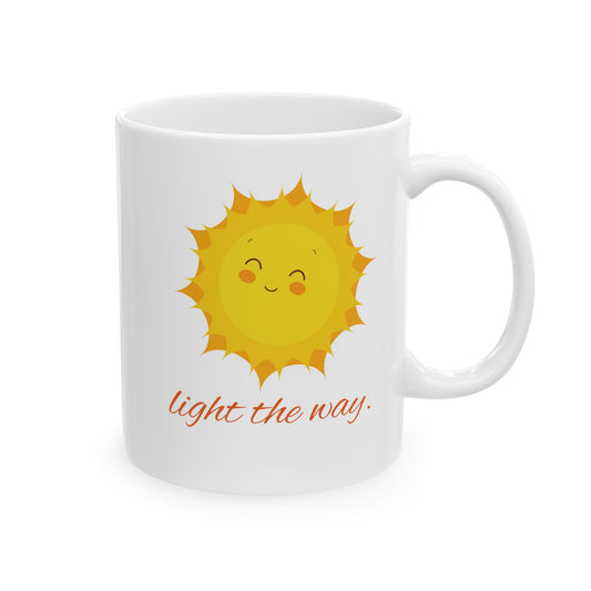 UNITED FOR GOOD Ceramic Mug: Light the way.