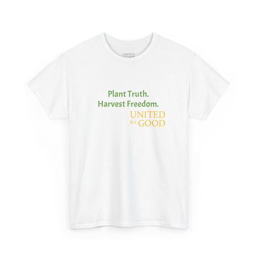 UNITED FOR GOOD Classic Cotton Tee: Plant Truth