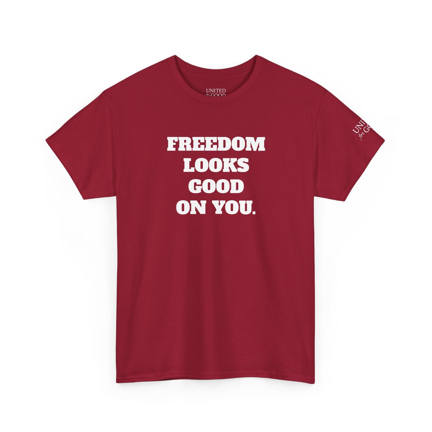 UNITED FOR GOOD Classic Cotton Tee: Freedom