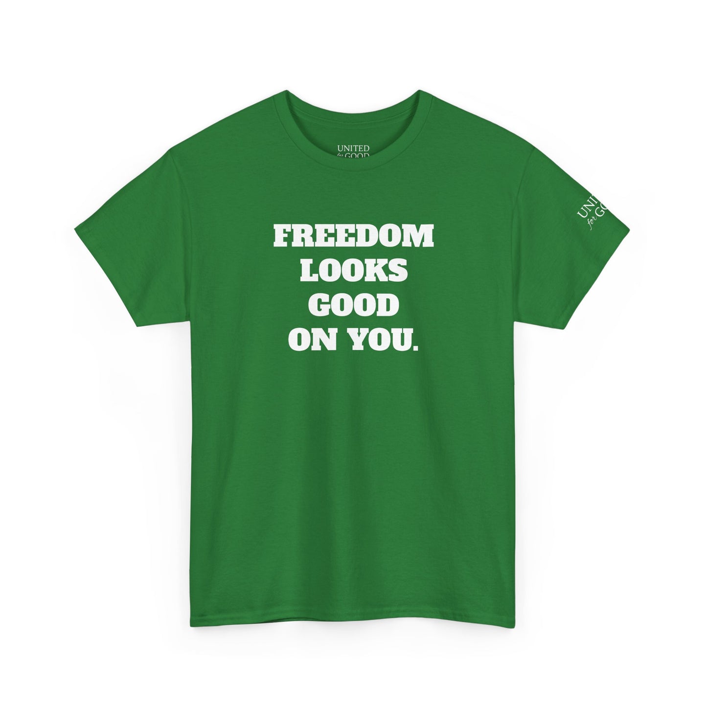 UNITED FOR GOOD Classic Cotton Tee: Freedom