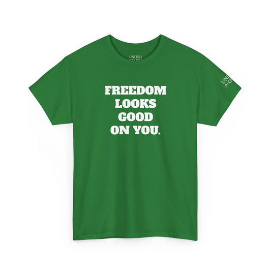 UNITED FOR GOOD Classic Cotton Tee: Freedom