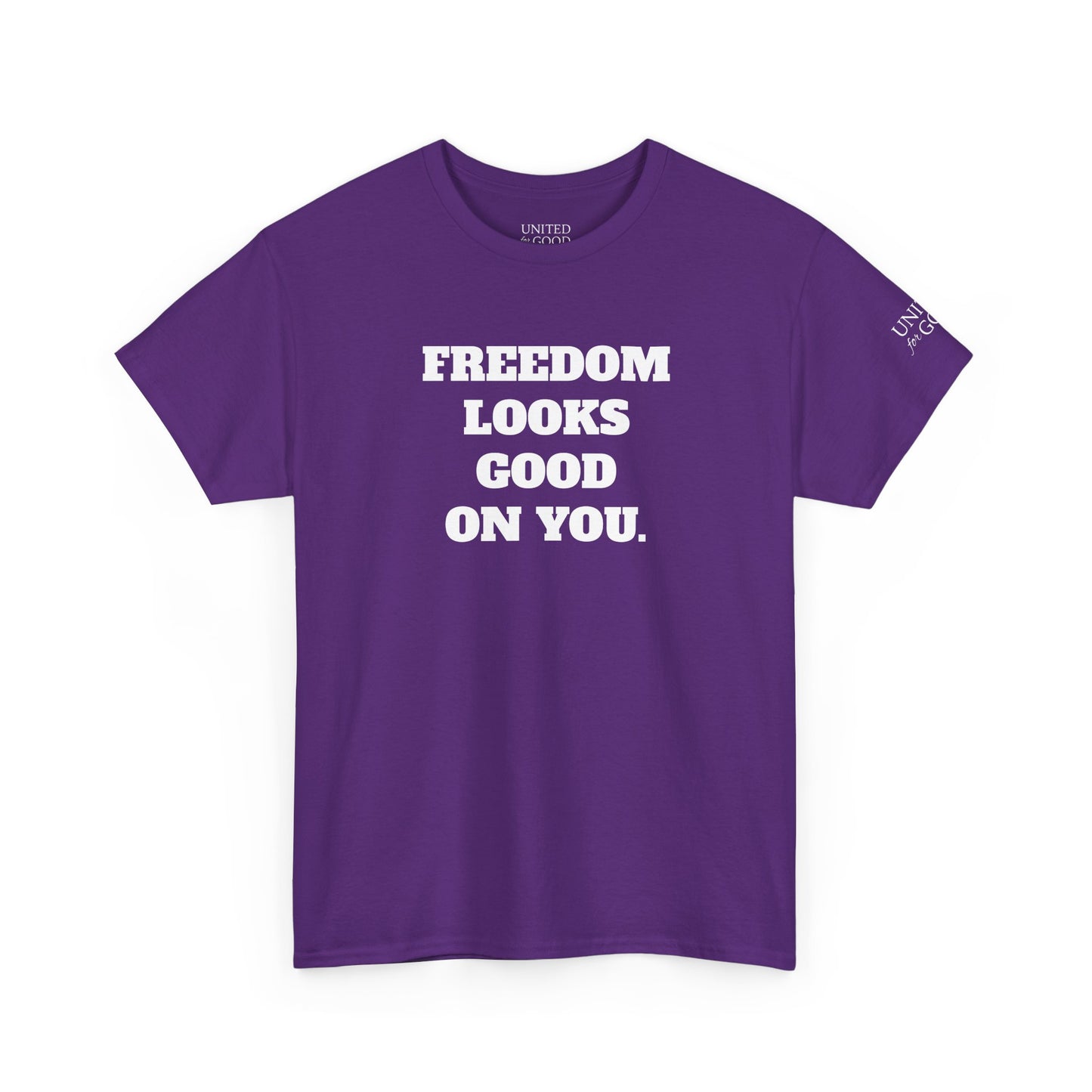 UNITED FOR GOOD Classic Cotton Tee: Freedom
